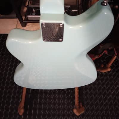 Jay Turser Surfmaster *PRO SETUP & SHIELDED*2000s - Powder Blue image 8