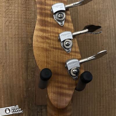 Alien Audio Constellation 434 DP 4-String 21-Fret Bass Guitar Natural 2017 w/ Gig Bag USA image 7