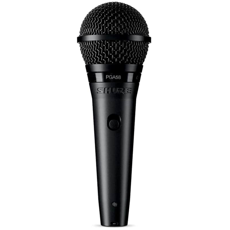 Shure PGA58-LC | Cardioid Dynamic Vocal Microphone Less Cable image 1