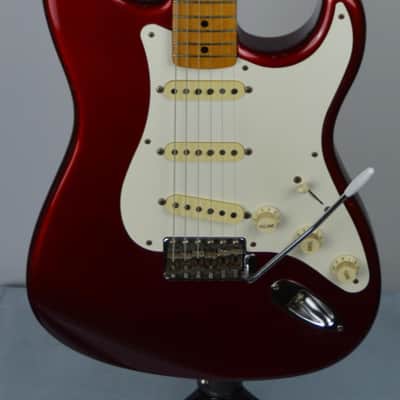 Fender '54 Reissue Stratocaster MIJ 1988 Candy Apple Red Japan image 1