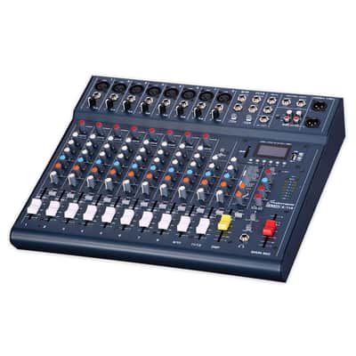 Studiomaster CLUB XS 12 12-Channel Portable Compact Mixing Console with USB, Bluetooth, DSP Effect image 1