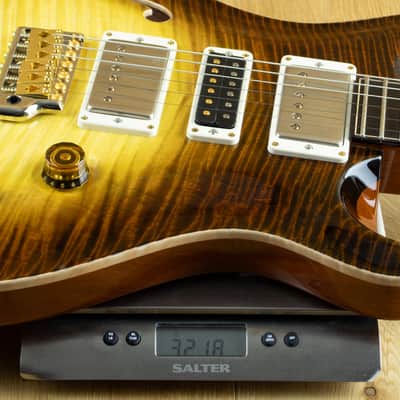 PRS Private Stock Special 22 Semi-hollow Sandstorm Dragons Breath Glow, Birds of a Feather 10489 image 8