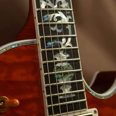 Gibson Les Paul Custom Quilt Masterpiece Electric Guitar Lemon Burst Bild 6