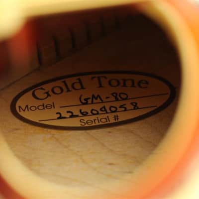 DEMO Gold Tone GM-80 - Cherry Burst Satin (058) image 7