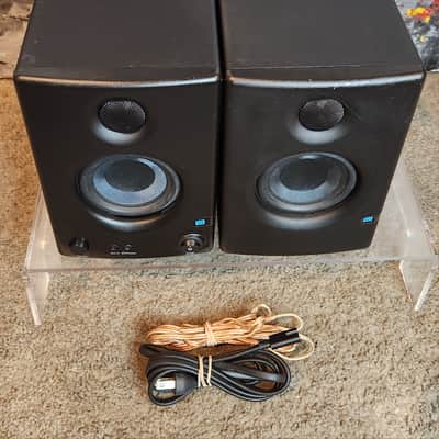 PreSonus PreSonus Eris 3.5 (2nd Gen) compact powered desktop monitors 90s - Black image 3