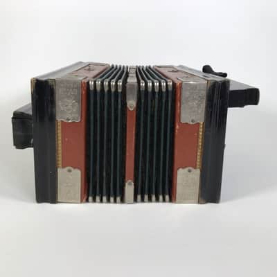 Vintage The Stag Extra Broad Hammered Reeds Accordion Accordion Saxon Germany image 14