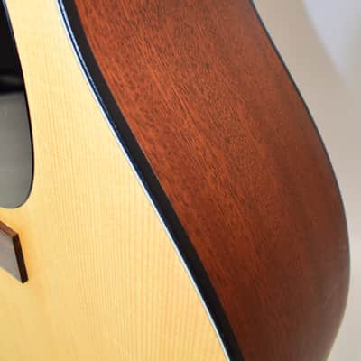2007 Martin OM-1 Orchestra Model Acoustic Electric Guitar, Natural w/ Case image 7