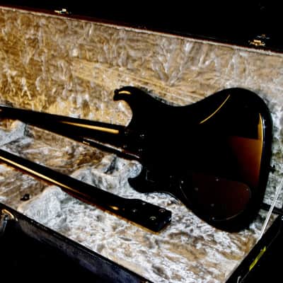 WESTONE X695BK SPECTRUM LX Bass  1986 Black.  BY MATSUMOKU.  TWO NECKS. Fretted & Fretless.  RARE. image 20