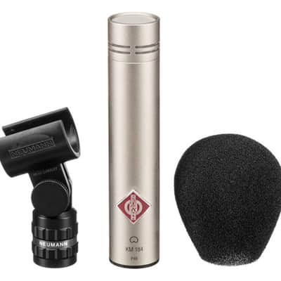 Neumann KM184 (Nickel) Mic Microphone Matched Stereo Pair SKM184 KM184NI image 2