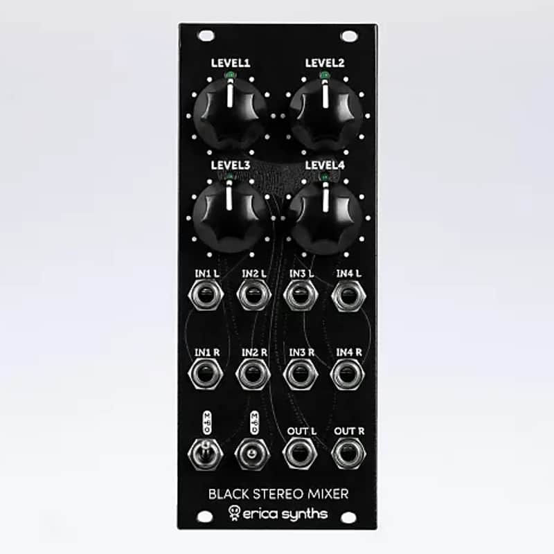 Erica Synths Black Stereo Mixer V3 image 1