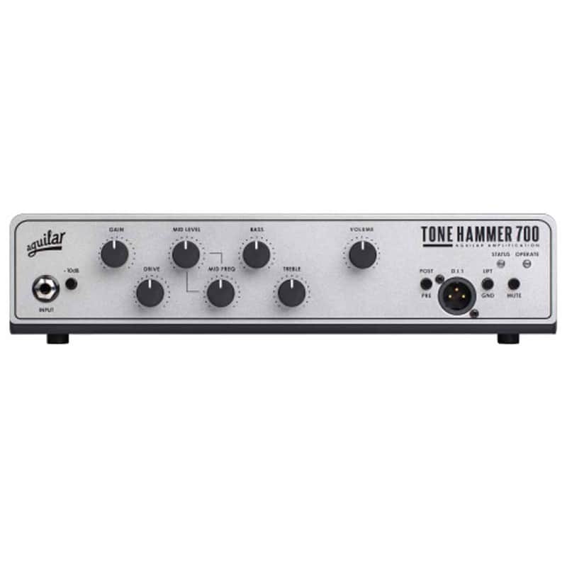 Aguilar Tone Hammer 700 V2 Bass Amplifier Head image 1