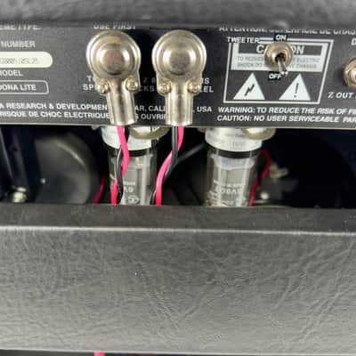Rivera Sedona Lite 25-Watt 1x10 Acoustic and Electric Guitar Combo Amplifier 2010s - Black image 7