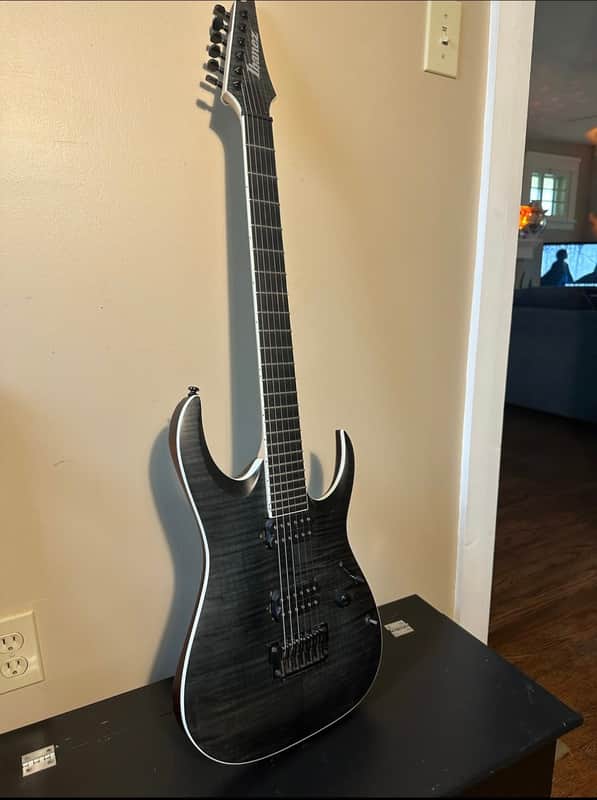 Ibanez RGAIX6FM-TGF Iron Label 2016 - 2019 - Transparent Gray Flat