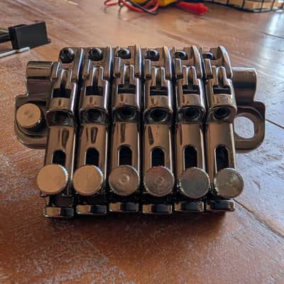 Ibanez ZR Trem Guitar Locking Tremolo Bridge CLEAN But Missing Parts image 7