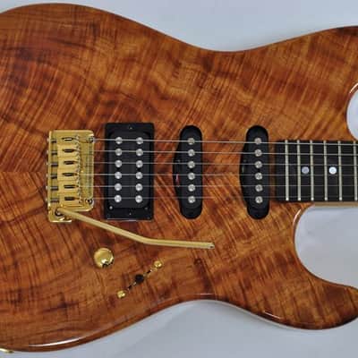 Schecter California Custom Elite Koa Top USA Custom Shop Electric Guitar image 2