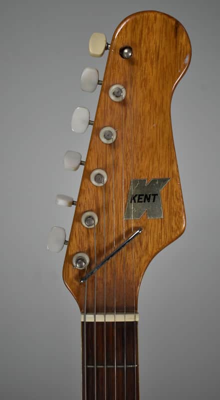 1960s Kent Made In Japan Double Pickup Sunburst Finish Electric