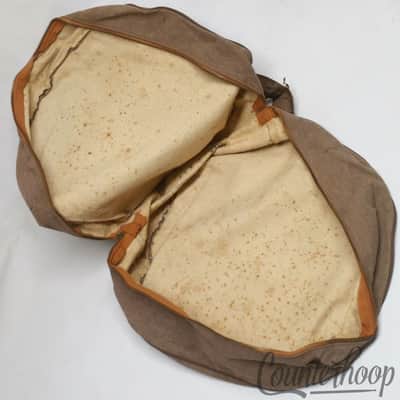 Joseph Rogers Inc 5x14"Canvas Fabric Snare Drum Case Soft Shell Vintage50s Eagle image 2