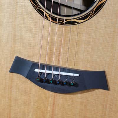 Taylor Custom GA NAMM #B5039 Royal Katalox Ebony / Torrified Spruce Guitar image 19