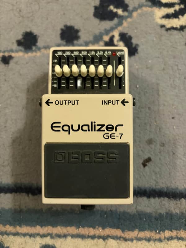 Boss GE-7 Equalizer (Black or Silver Label) 1997 - Present - Grey image 1