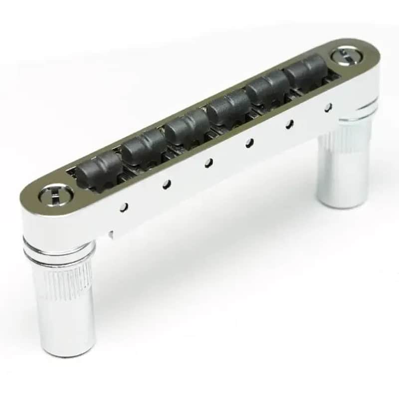 Graph Tech ResoMax NV2 6mm Tune-O-Matic Bridge PS-8863 | Chrome image 1