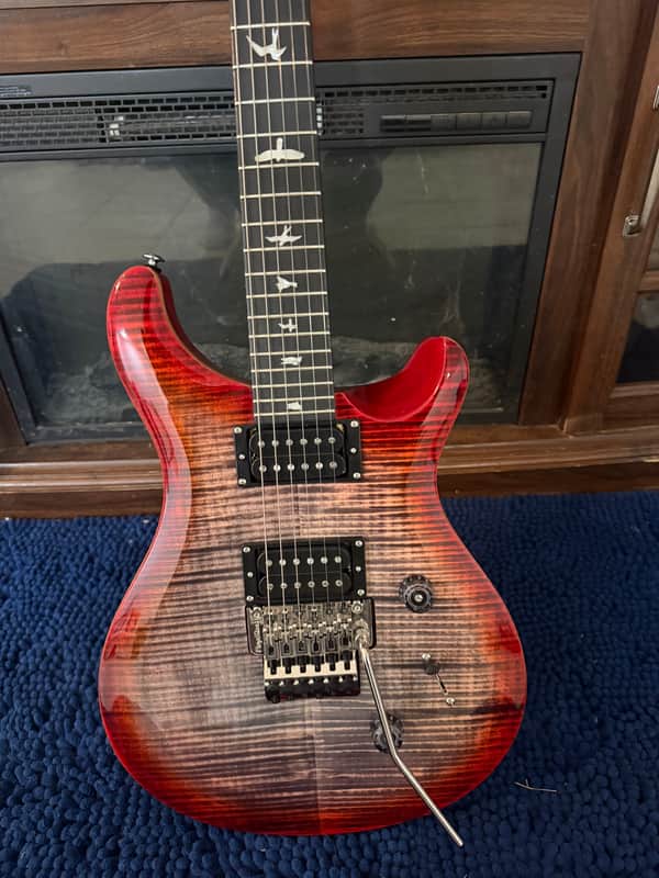 PRS Se Floyd Custom 24 2025 - Charcoal Cherry Burst image 1