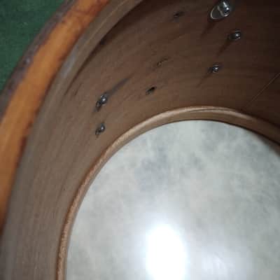 WFL/Ludwig 15"(diameter)x12"(depth) Floor Tom 1950's/60's - Red Paint image 17
