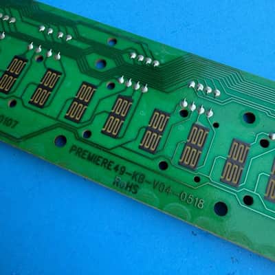 M-AUDIO AXIOM PRO 49 MIDI Controller Part: Key Contact Circuit Board PCB image 5