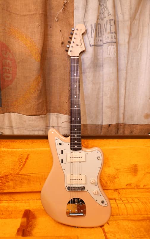 Fender '62 Jazzmaster USA Yamano 2000 Shell Pink image 1