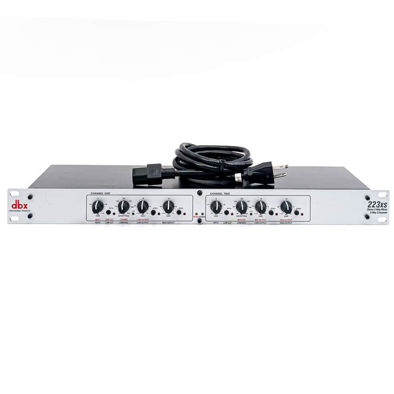 dbx 223xs Stereo 2-Way / Mono 3-Way Crossover image 1