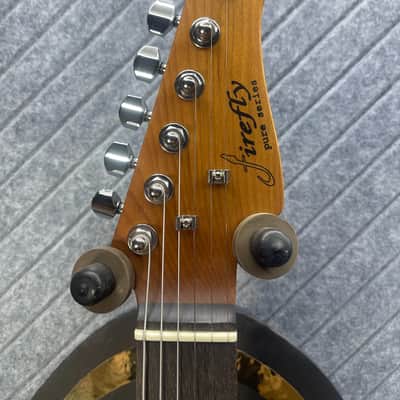 Firefly FF-ST Classic Chameleon Blue/Green HSS SOLD OUT! In USA Setup and Fret Polish image 7