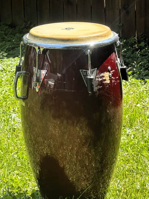 Vintage 1998 LP Classic Tumbadora Conga - 12.5" Red - Martin Cohen image 1