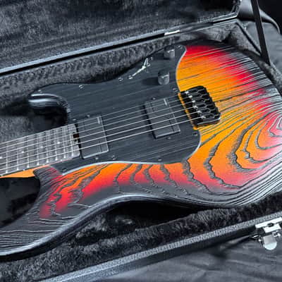 2025 ESP LTD SN-1000 HT - Fire Blast w/ Hard Case image 1
