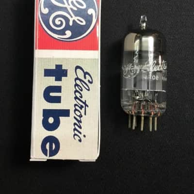 GE 6DJ8/ECC88 Disc Getter AUDIO Amplifier VACUUM TUBE USA Tested 7.7147-D image 1