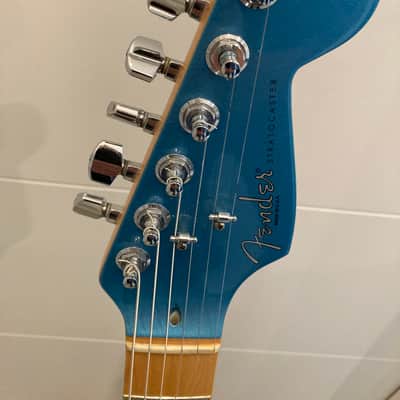 Hello Gorgeous! MINT 1996 Fender American Standard Stratocaster Ocean Turquoise Metallic with Matching Headstock! image 9