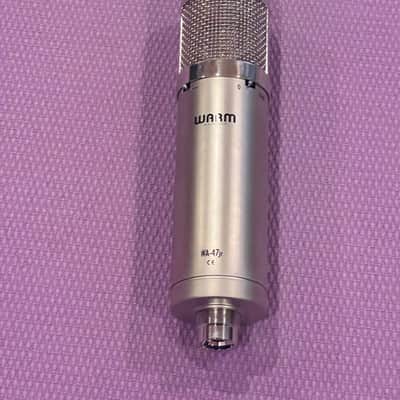 Warm Audio WA-47jr Large Diaphragm Multipattern FET Condenser Microphone 2018 - Present - Nickel image 3