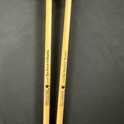 VINTAGE Percussion Construction Marimba Mallets, Brown-Medium Soft, 1 Pair-EXCELLENT image 7