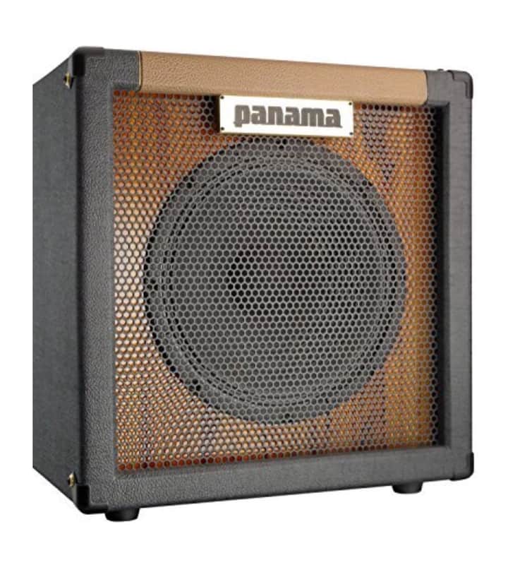 Panama Guitars 1x12 Speaker Cabinet Black and Brown image 1