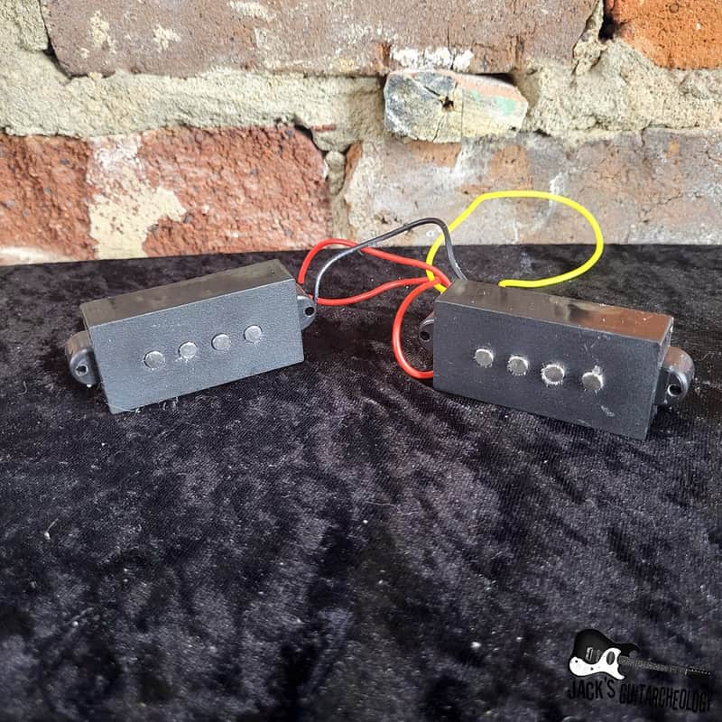 Stagg P-Style Bass Pickups (2010s Black) image 1