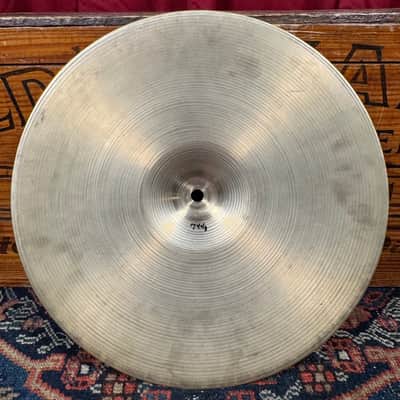 Rare 14" Zilco Flange Hi-Hat Cymbal Pair 638g/744g Azco Canada *Video Demo* image 14