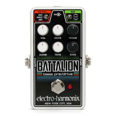 Nano Battalion Bass Preamp/Overdrive Bass Effects Pedal image 1
