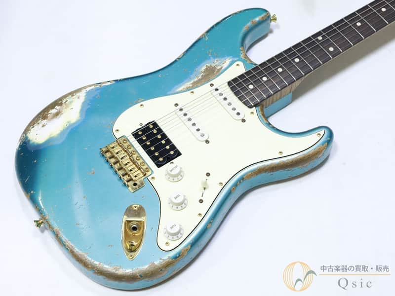 [SALE!!] Xotic XSC-2 Heavy Aged Gold Parts (Ocean Turquoise Metallic) image 1