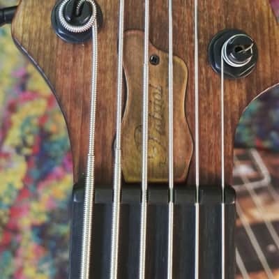 Mayones Patriot MR6 Fretless   Antique Brown image 11
