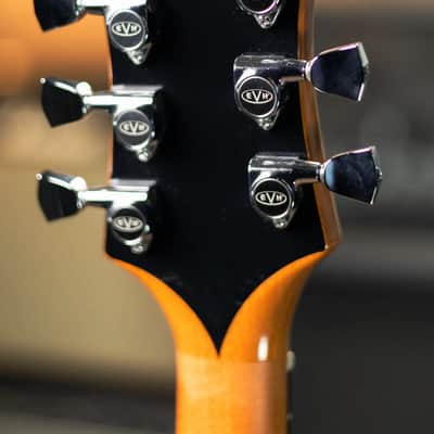 EVH SA-126 Special Quilted Maple Semi-Hollow Electric Guitar - Transparent Purple with Hardshell Case image 6
