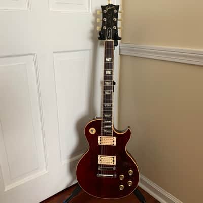 1976 Gibson Les Paul Deluxe - Wine Red image 1