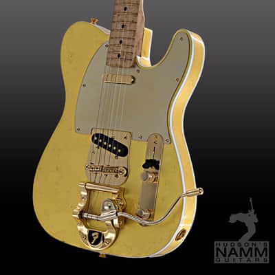 2023 Fender NAMM Display Masterbuilt NOS Gold Leaf Bigsby Telecaster by Nick Saccone Brand New! image 4
