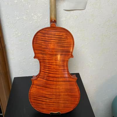 Strad style solid wood song maestro 4/4 violin,a clear and graceful voice image 4