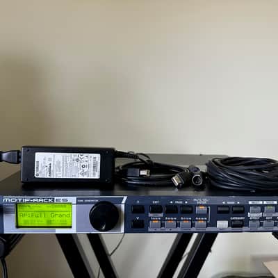 Yamaha Motif ES Rack Tone Generator w/ USB + MIDI cables
