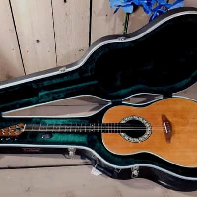 Ovation 1111-4 Balladeer 1973 USA Acoustic Guitar w / Case! | Reverb
