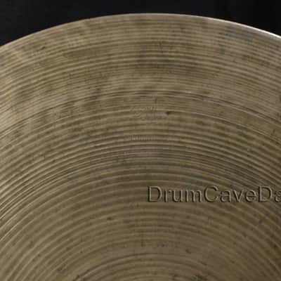 15" VINTAGE 1950s ZILDJIAN HI HAT CYMBAL image 3