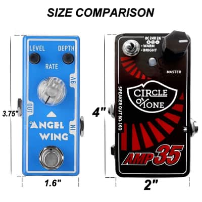 Circle of Tone AMP 35 Guitar Effect Pedal Digital Modern Micro Power Amplifier image 6